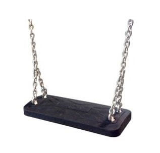 Seggiolino in gomma per altalene