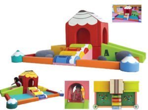 Gioco Per Interno Area Baby Piscina Colori