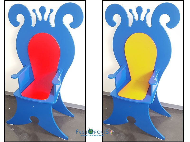 Trono Compleanno in Legno