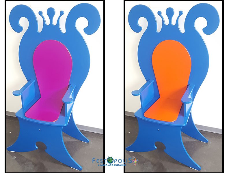 Trono Compleanno in Legno