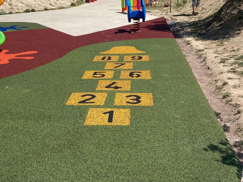 Pavimentazione In Gomma Colata