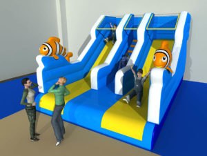 Scivolo Gonfiabile Coral Reef