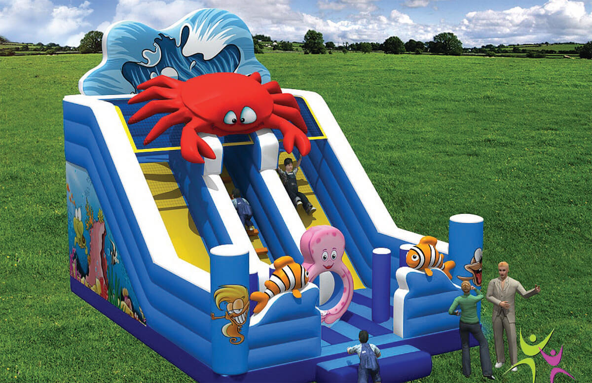 Scivolo Gonfiabile Crab