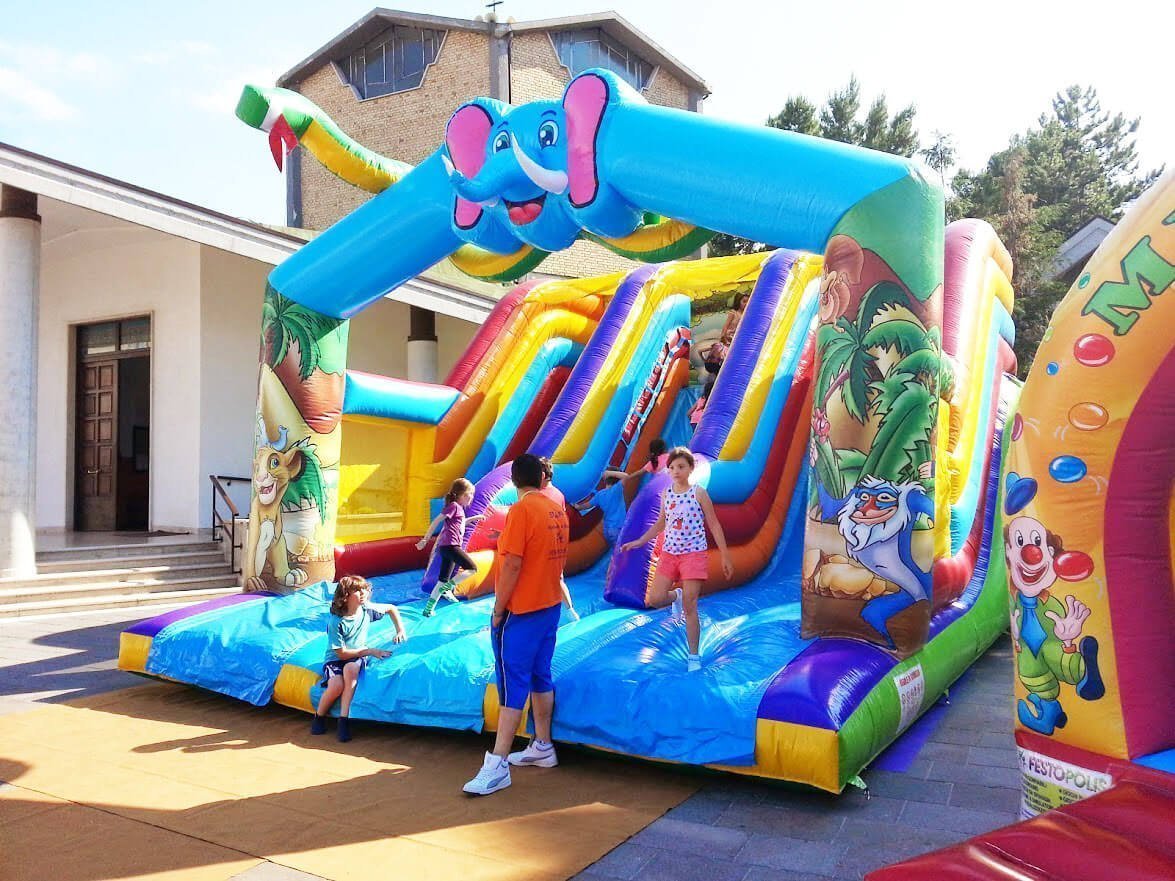 Scivolo Gonfiabile Giungla Medium