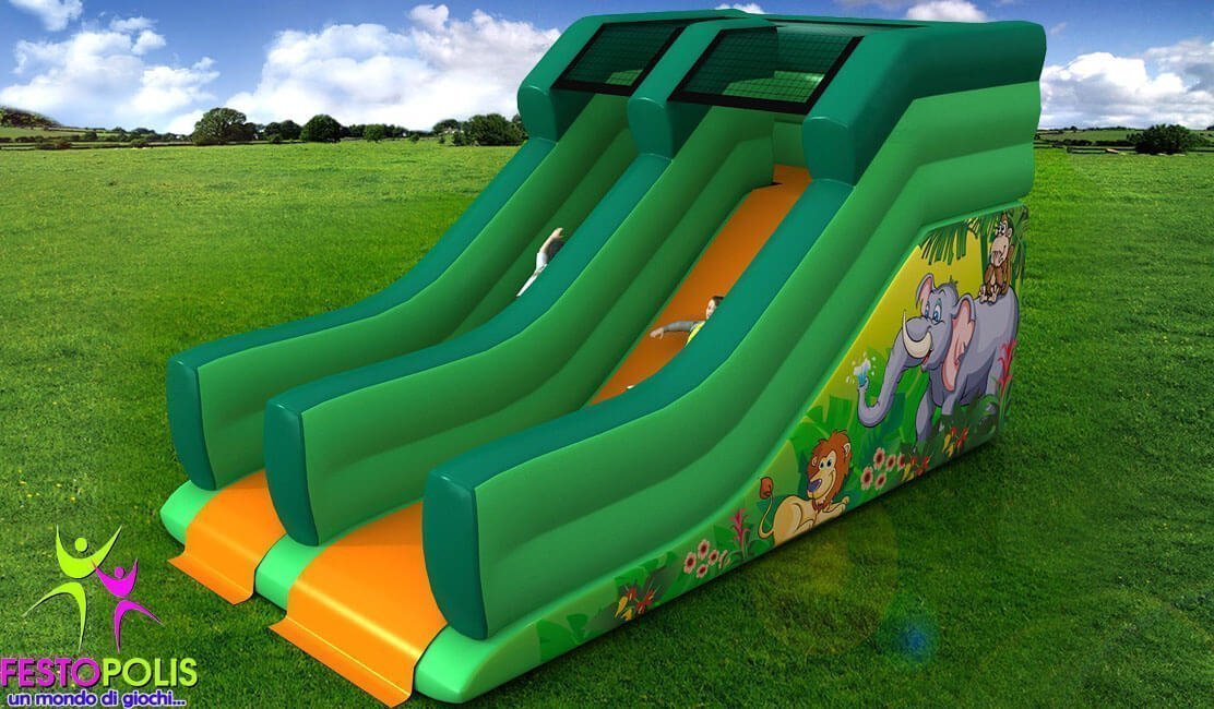 Scivolo Gonfiabile Jungla