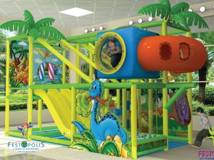 Playground Uso Interno Wonderland Dinopolis