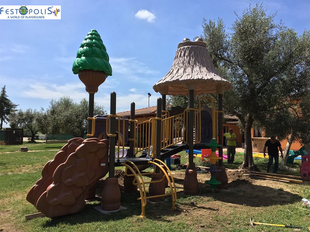 Playground Uso Esterno Capanna