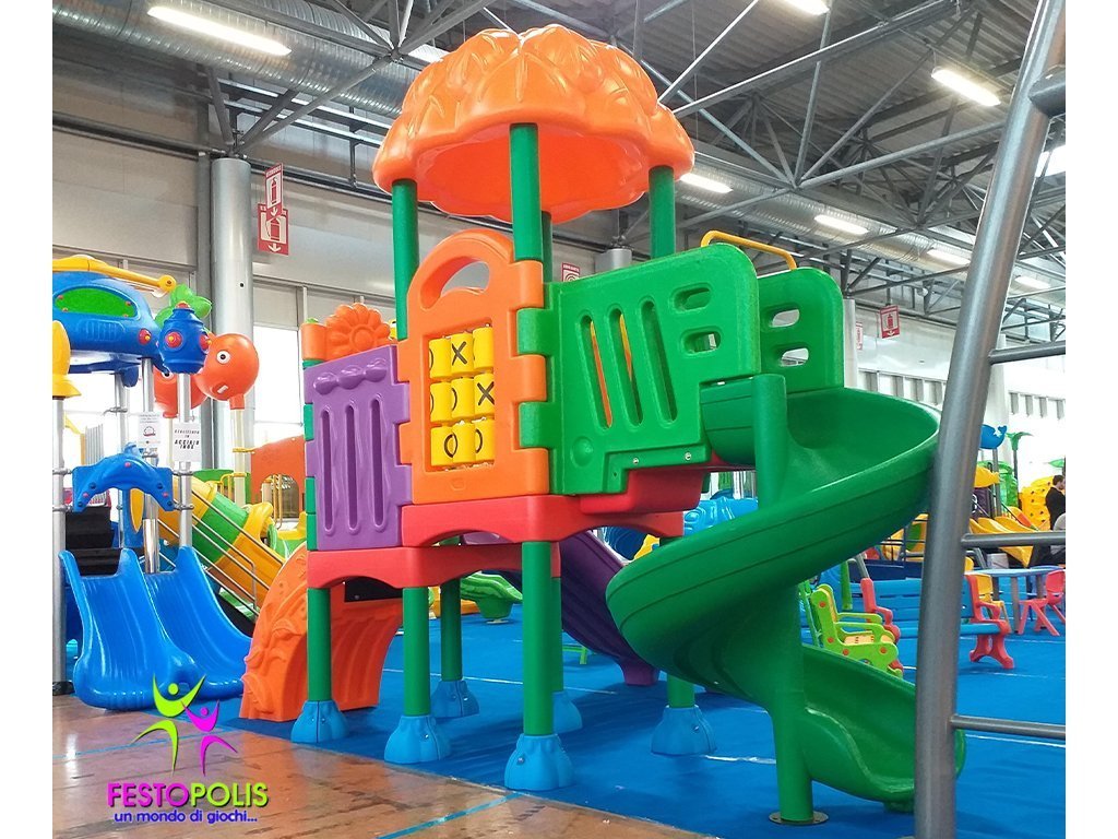 Playground Esterno Multigioco Flower