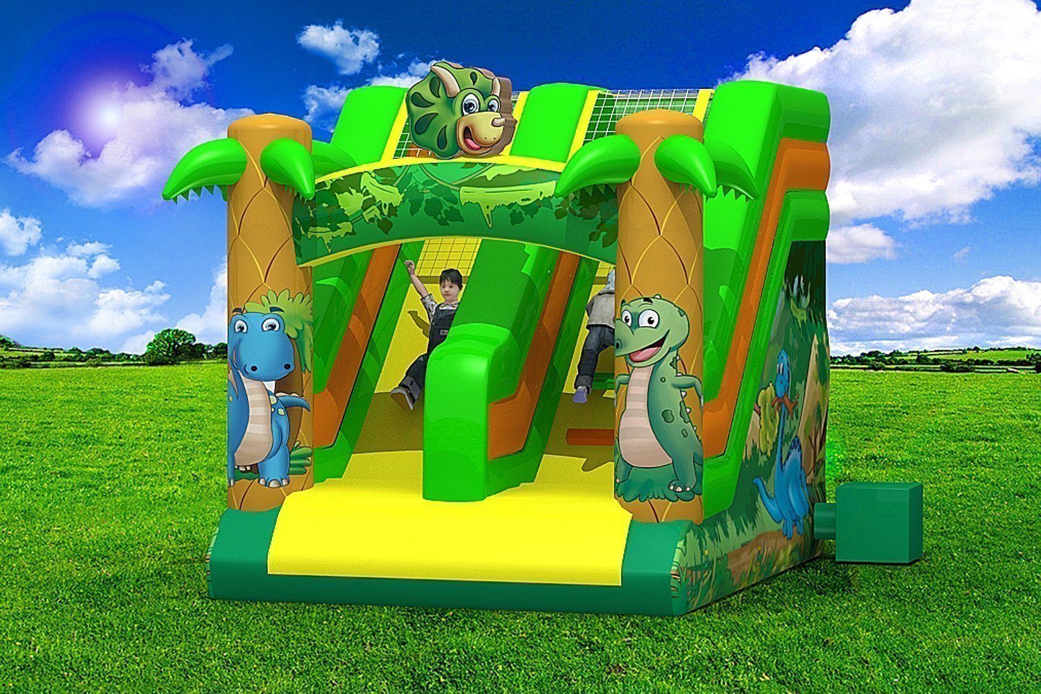 Gonfiabile Scivolo Dinopolis