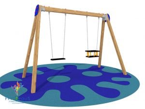 Altalena Bambini Da Esterno 2 posti