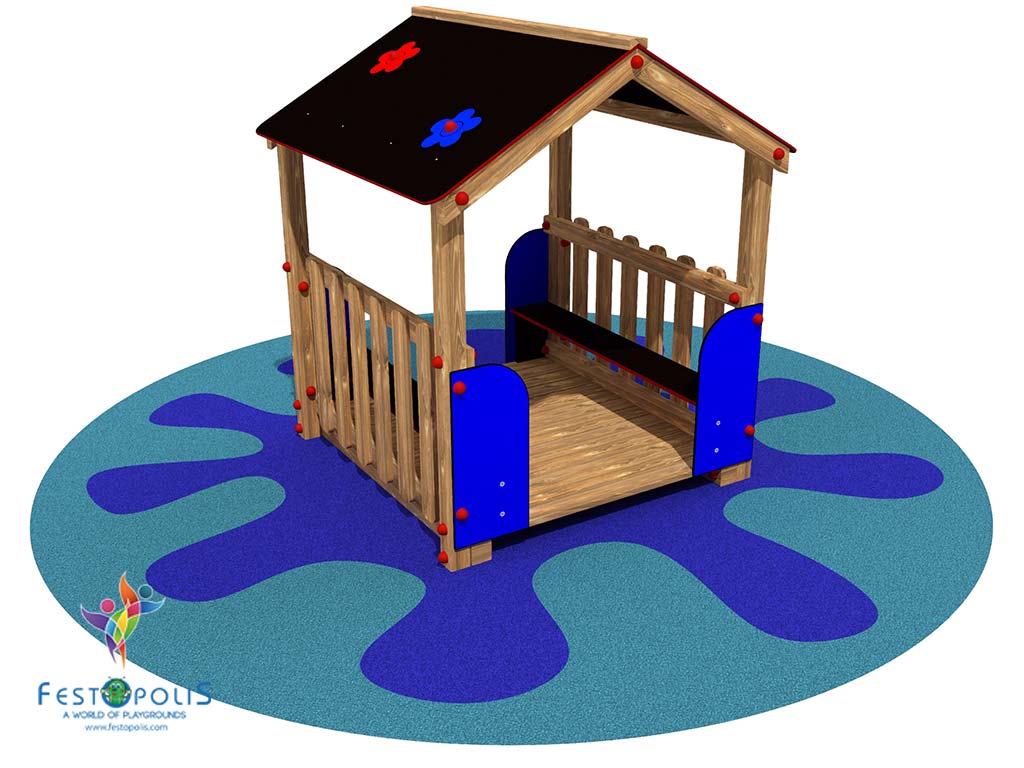 Chalet in Legno FEGE L1536