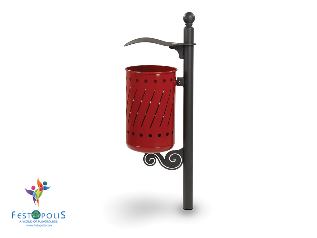 FEAU 572 R Cestino in Acciaio