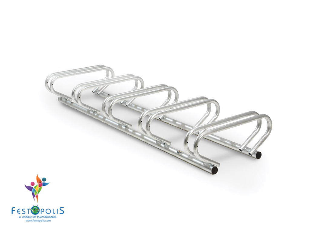 Portabici Da Pavimento In Acciaio Per Esterno