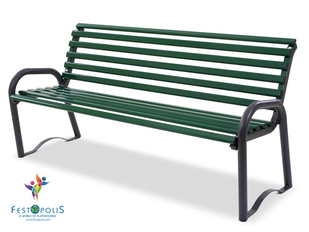 FEAU-L622V - Panchina in Acciaio