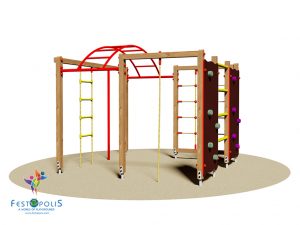 Gioco In Legno Per Esterno Arrampicata Gran Sasso