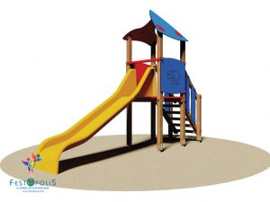 Gioco In Legno Per Esterno Torretta