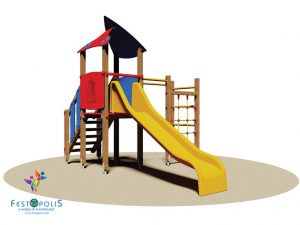 Gioco In Legno Per Esterno Torretta