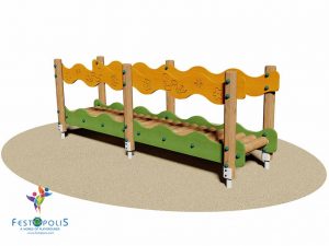 Gioco In Legno Per Esterno Passerella In Legno