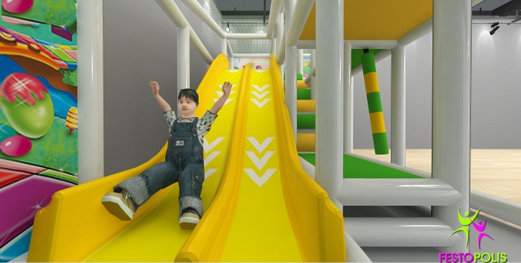 Playground Uso Interno Caramelle