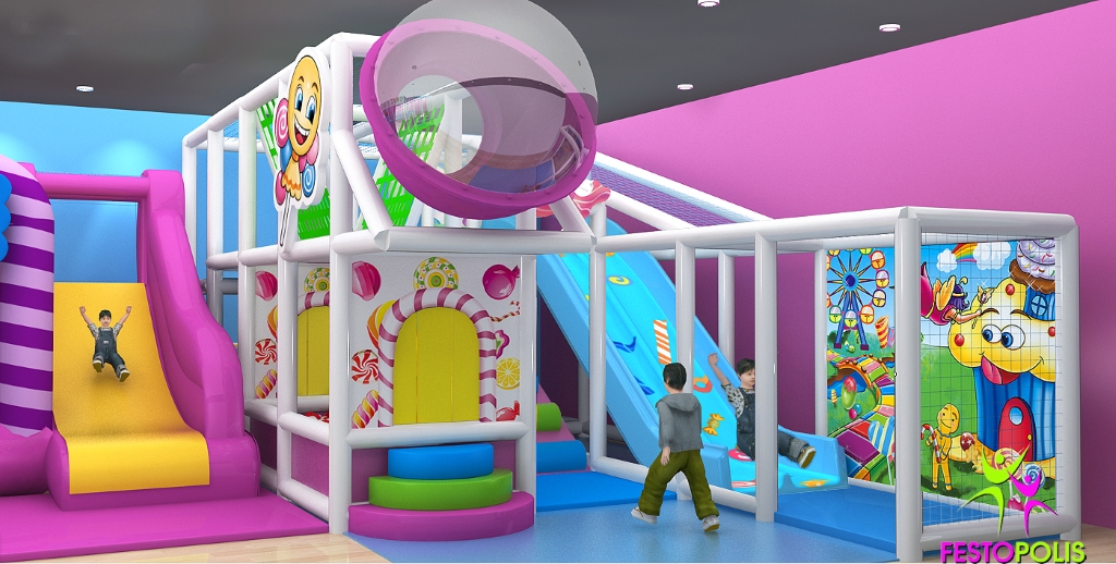 Playground Uso Interno Candy