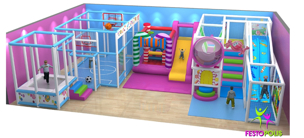 Playground Uso Interno Candy
