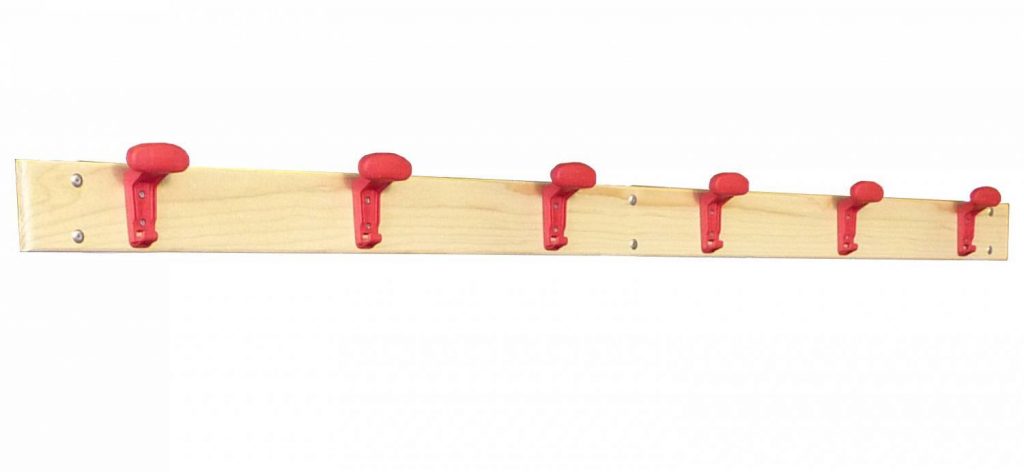 Appendiabiti a muro 2 mt