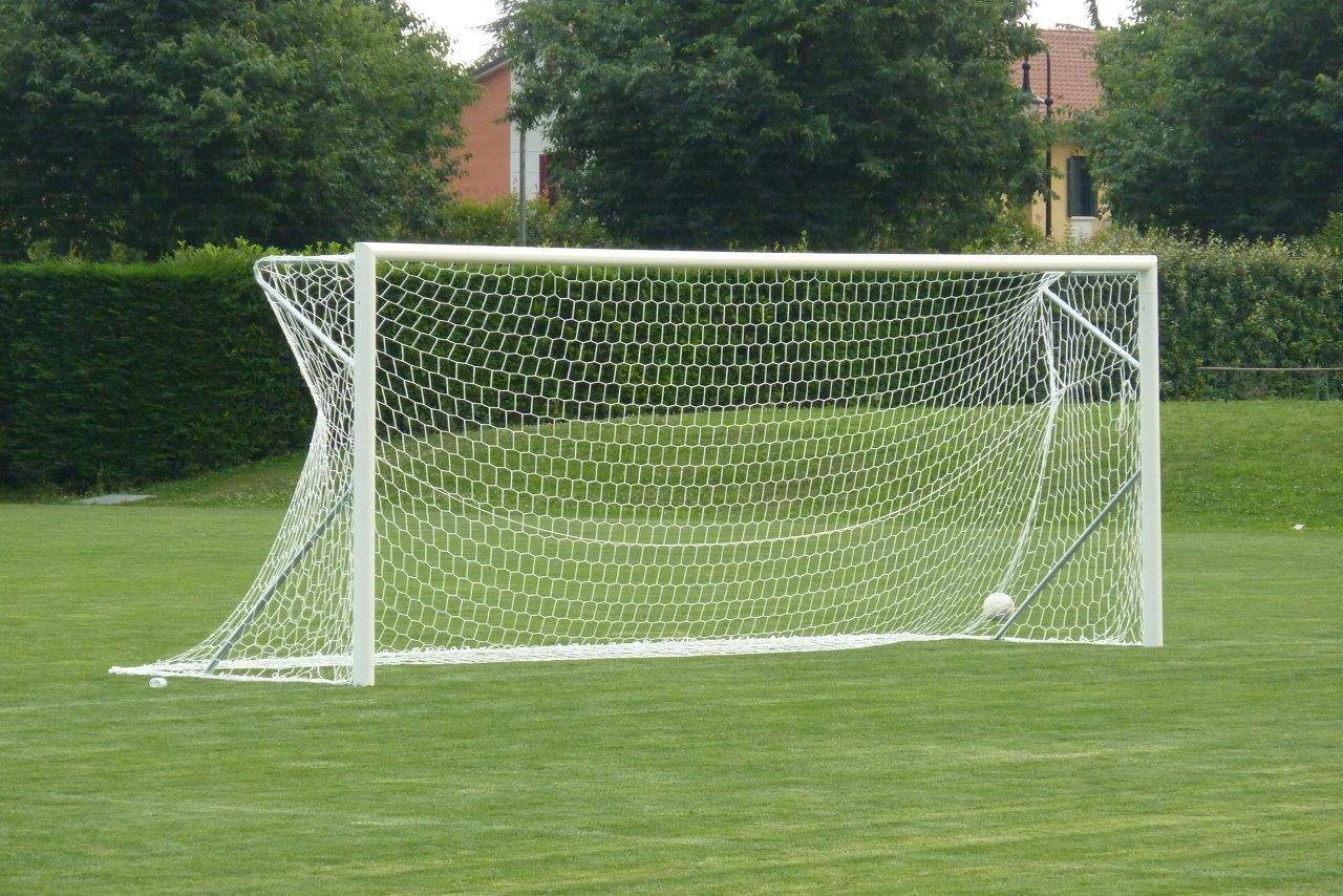 COPPIA PORTE MOBILI  DA CALCIO REGOLAMENTARI F