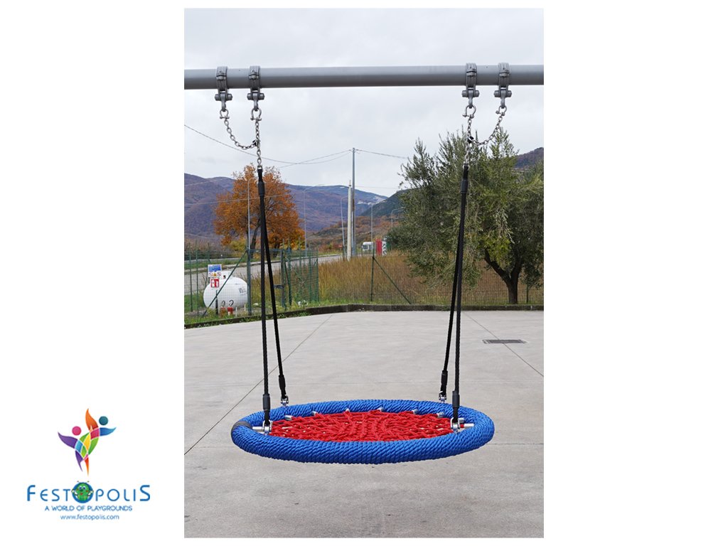 Altalena Inclusiva con Cestone