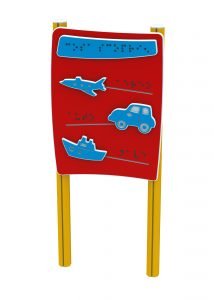 Pannello sensoriale Braille