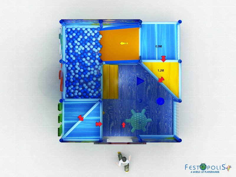 Playground Uso Interno Crab