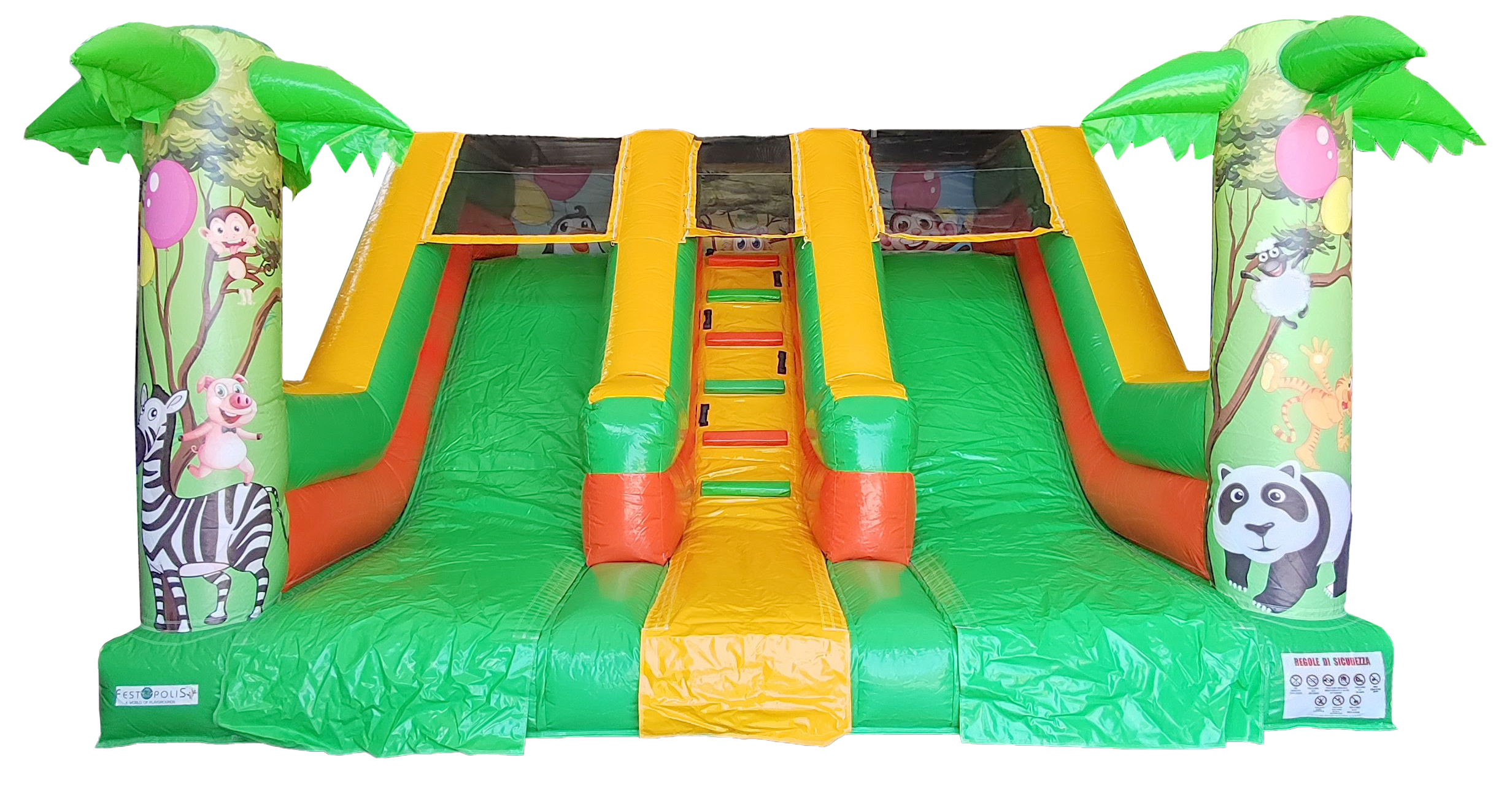 Doppio Scivolo Giungla