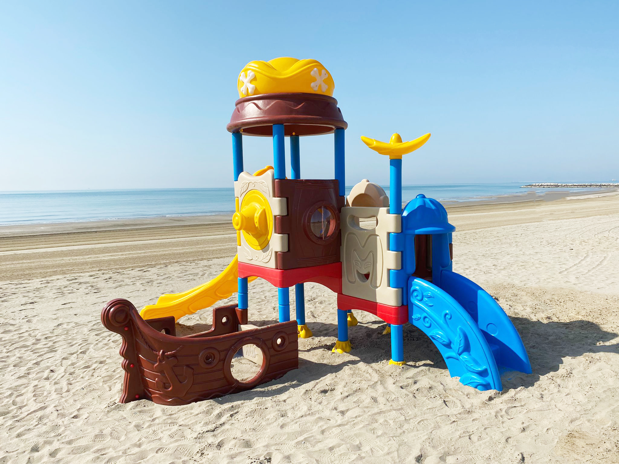 Playground in polietilene